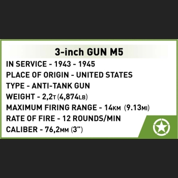 M26 Pershing 1065 Kl. 1:28 WWII3-inch M5 Gun